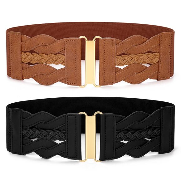 Vintage Stretchy Belt For Women, Womens Wide Elastic Belts For Dresses 3752 Vintage Stretchy Belt For Women, Womens Wide Elastic Belts For Dresses 3752